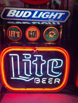 Neon sign