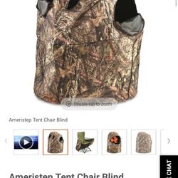 Ameristep Tent Chair Blind (1-person ground blind with built-in chair)
