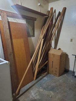 Wood, lumber, trim, door, many sizes and types