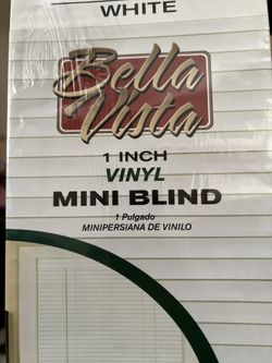 1in Vinyl Mini Blind 