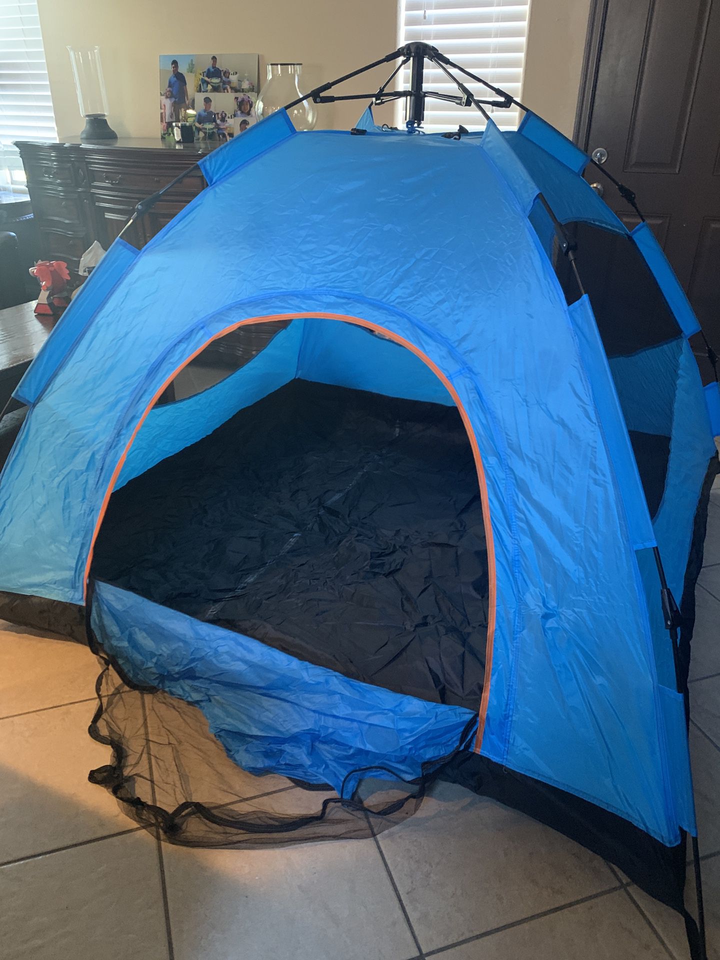 Lethmik instant camping tent.