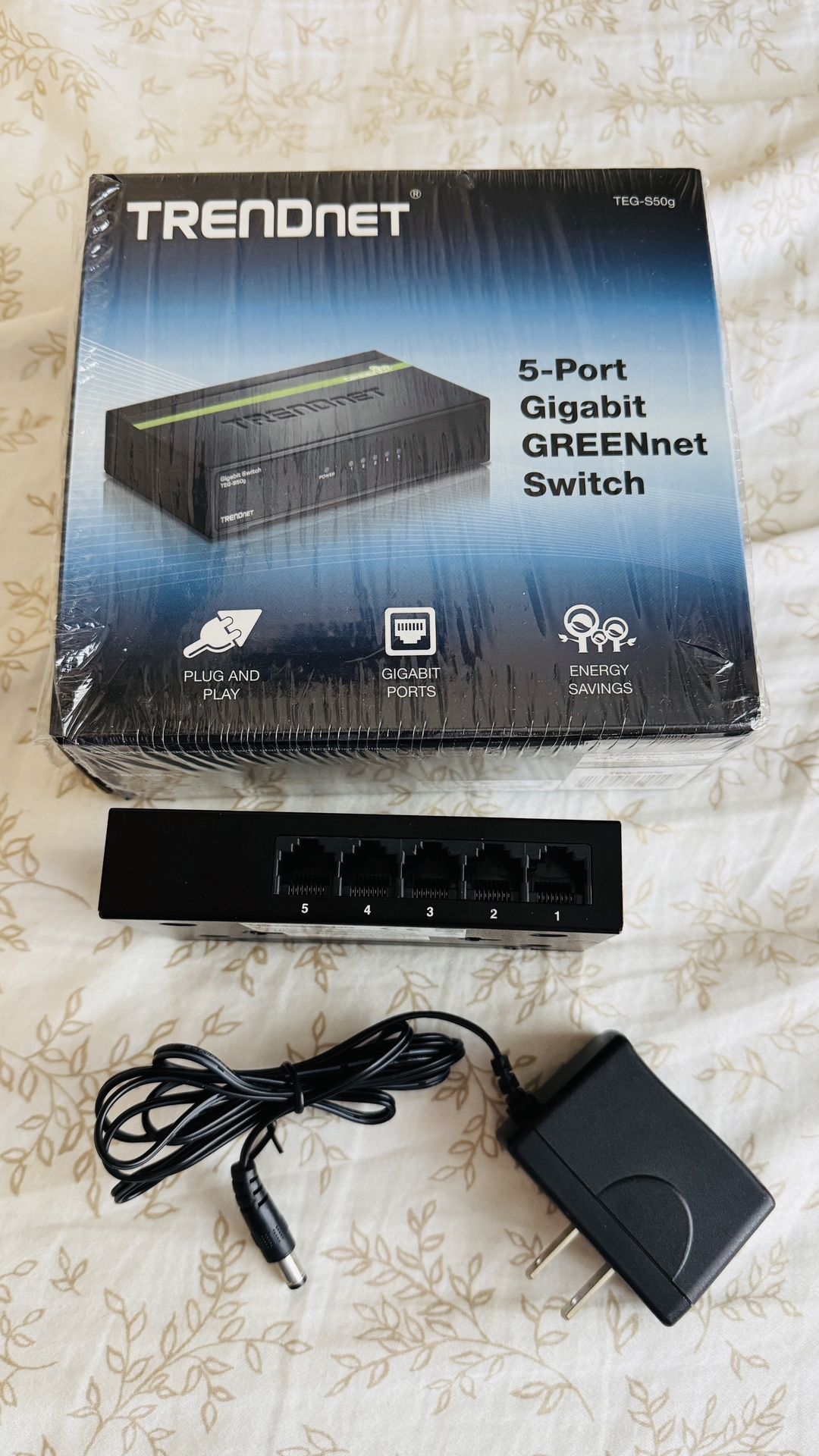 5 Port Giga Ethernet Switch