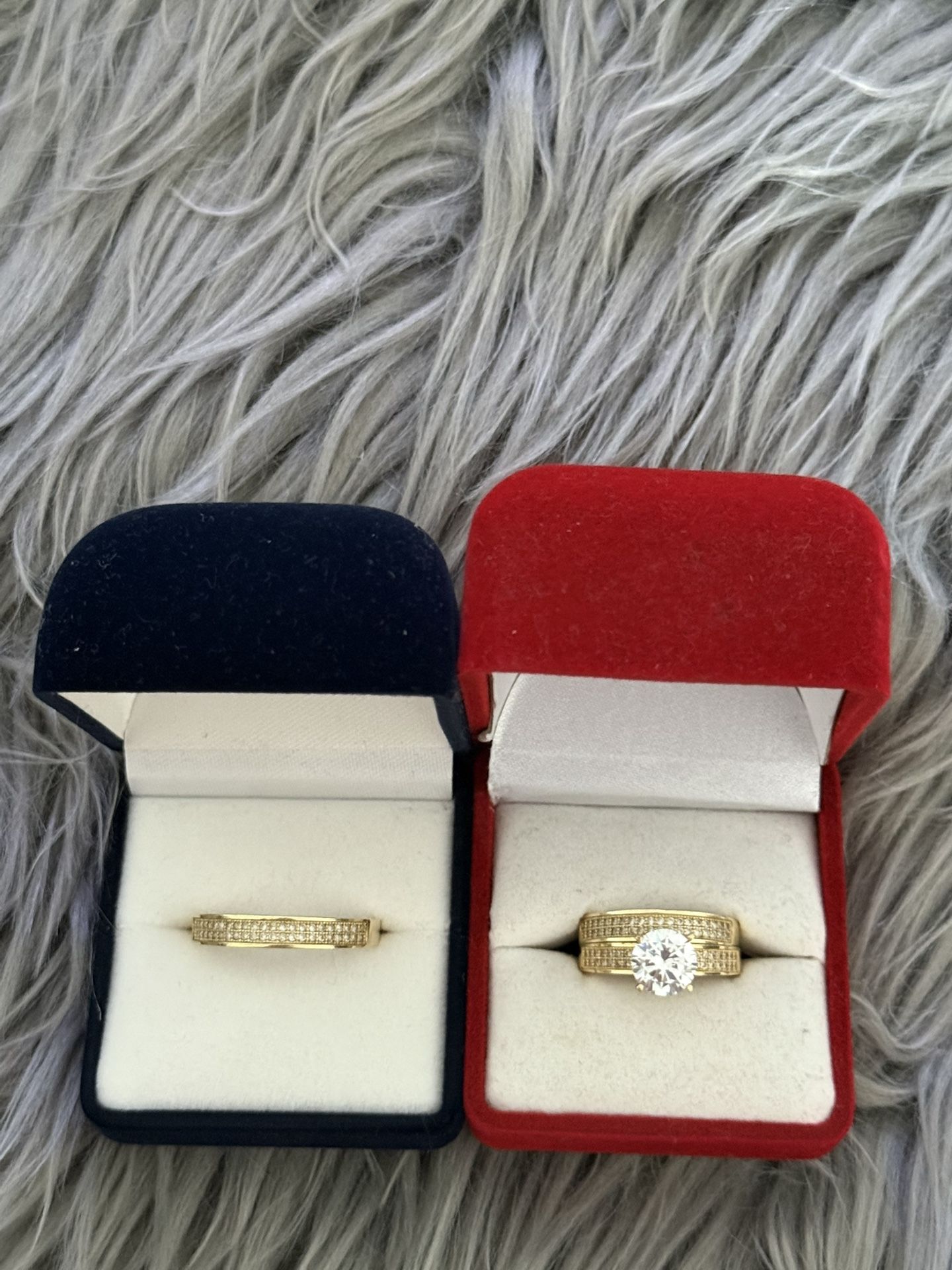Wedding trio rings