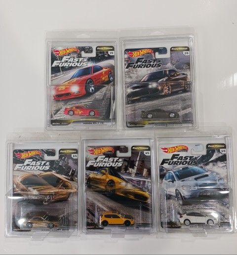 Hot Wheels Premium Fast And Furious Set
