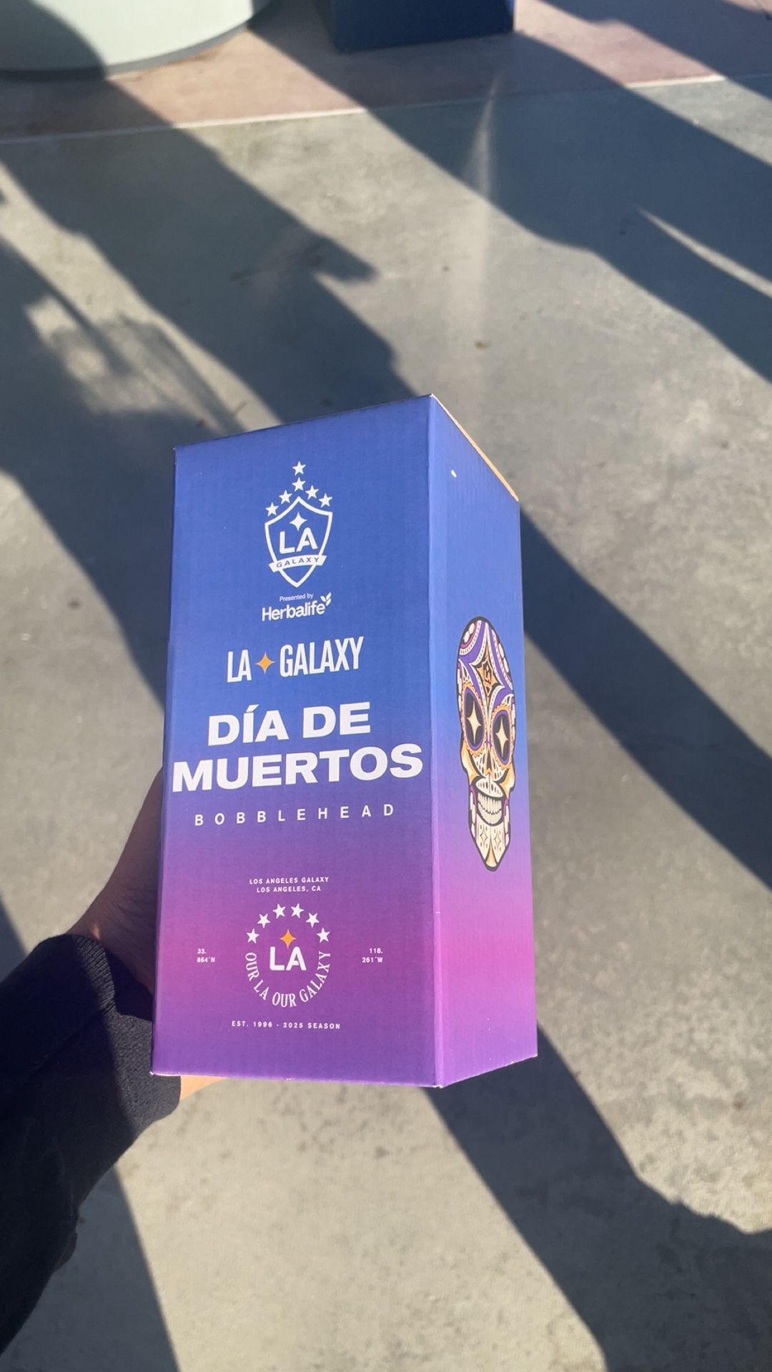 Unopen New La Galaxy Bobble Head