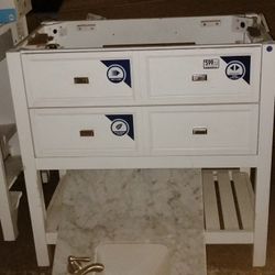 Bathroom Vanity, Kitchen Cabinets w/Sink