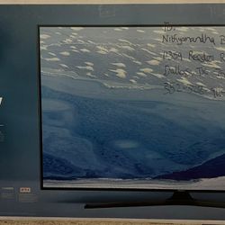Samsung 55 Inch UHD Curved TV In Very Good condition