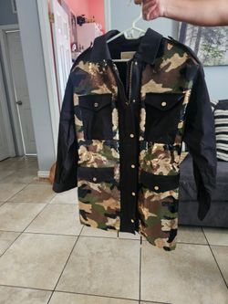 Michael Kors Military Style Jacket