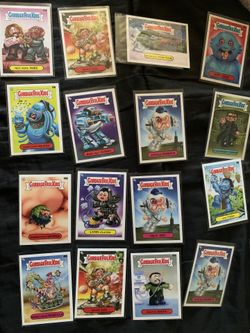 Garbage pail kids cards
