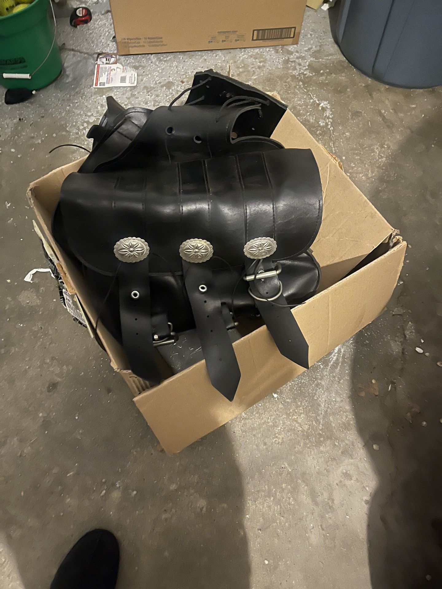 Leather Saddlebags