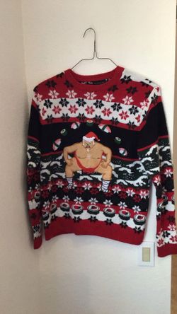 Ugly Christmas Sweater Sumo Size Lg