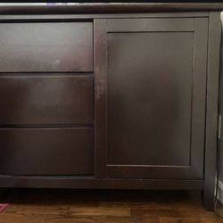 Cabinet With Drawers And Shelves 