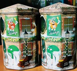 3 M&M's Holiday Tins