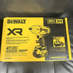 DeWalt 20V MAX Lithium-Ion Cordless 1/2 In. Impact Wrench kit