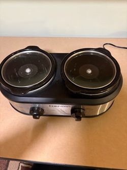 Chefman Double Slow Cooker Buffet Server