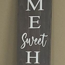 Large Vertical Porch / Front Door Sign