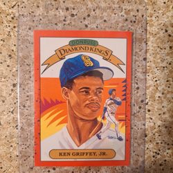 1990 Donruss Diamond Kings Ken Griffey Mint Condition 