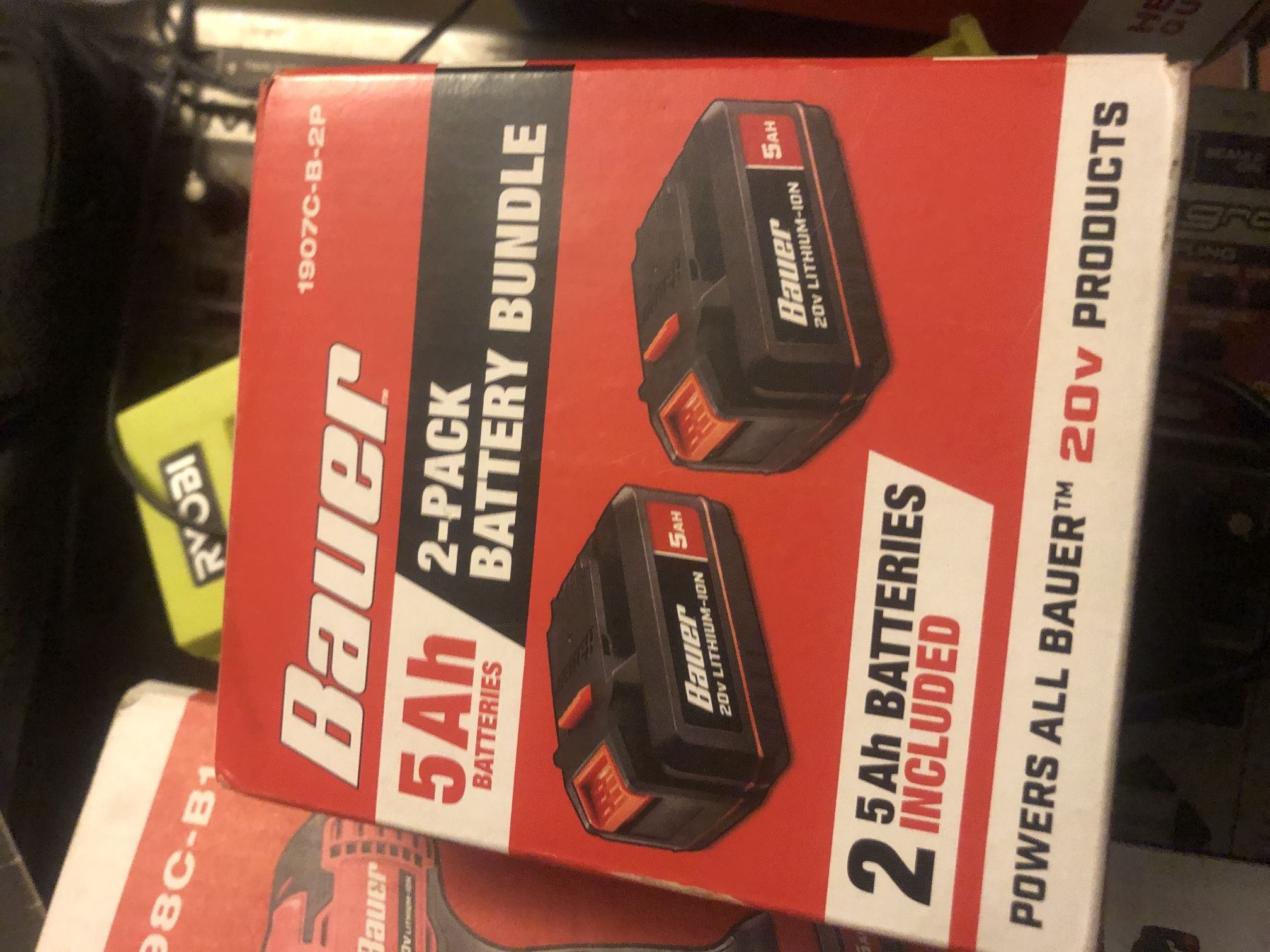 New Drill Set Wit Extra Batteries