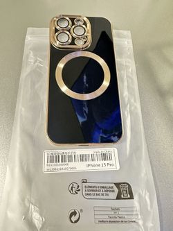 Black Iphone 15 Pro case