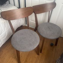 Four Dinning chairs  