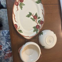 Apple Stoneware 196 Pieces.  