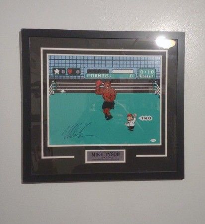 Mike Tyson "Punch Out", Signed JSA #WP420468 Autograph 