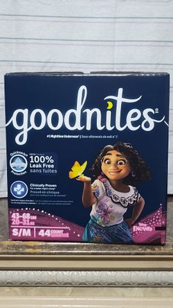 Caja de goodnites talla S/M