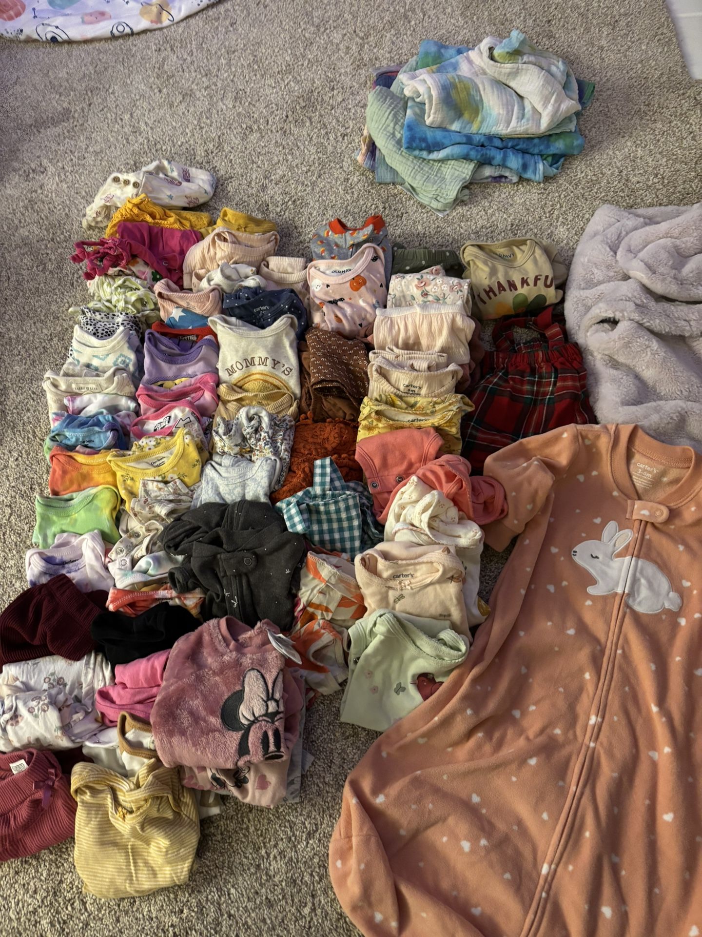 Bag Of Baby Girl Clothes