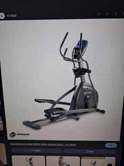 Horizon Elliptical,  EX 59 _ Like new