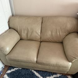 Leather couch