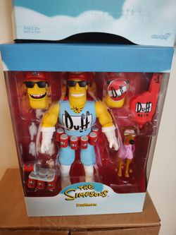 Super7 Ultimates! The Simpsons Duffman Action Figure