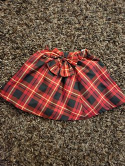 Girls Holiday Skirt