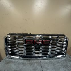 2024 2025 GMC Sierra HD 2500 And 3500 Models Center Grille With Camera Oem 