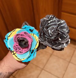 Jack And Sally Nightmare Before Christmas Roses