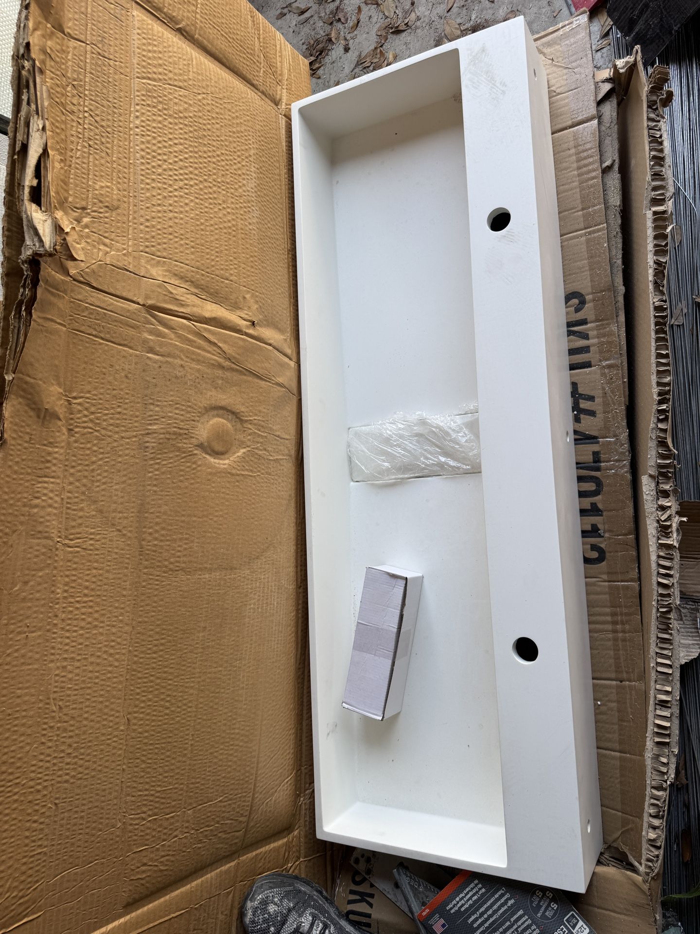 Double Sink Matte White X2