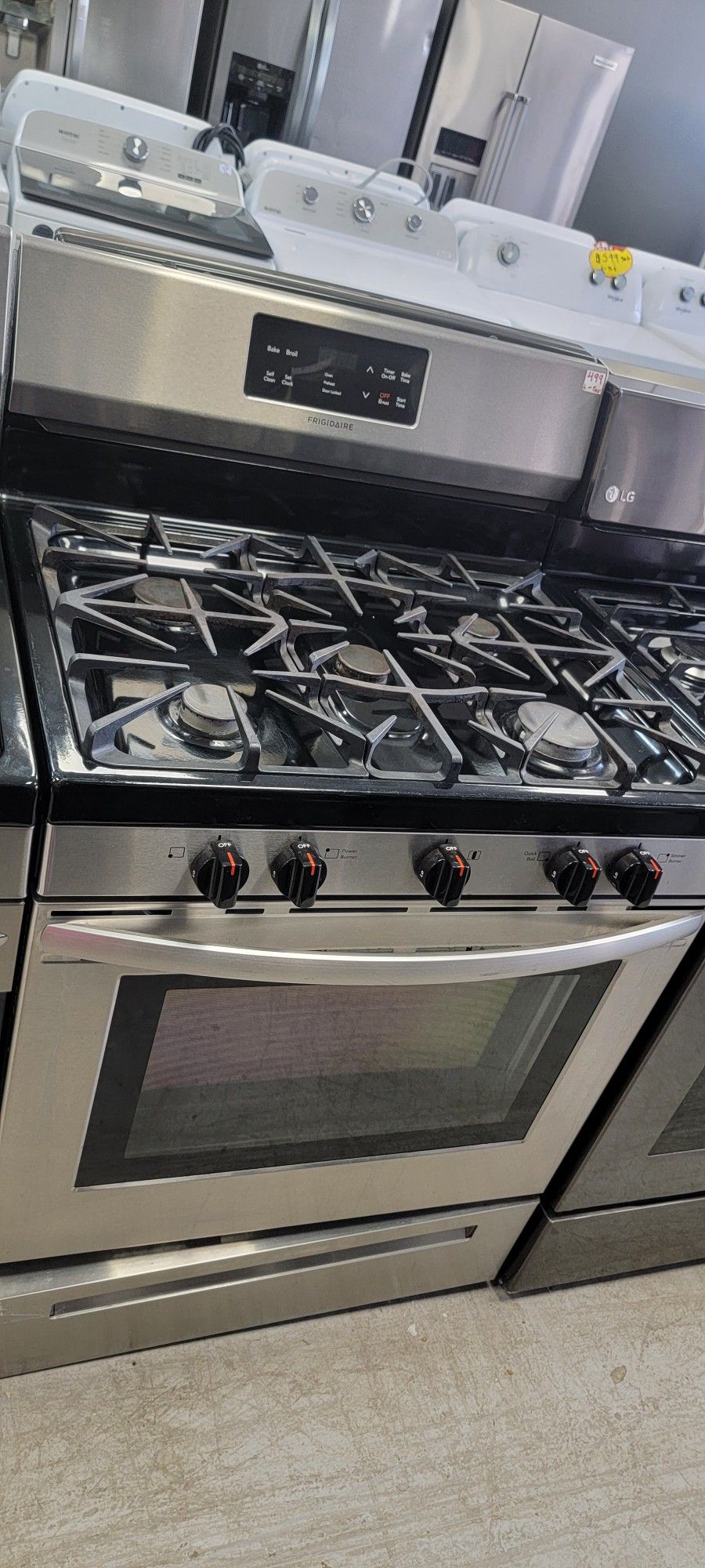 Gas Stainless Five Burners 