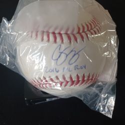 COREY SEAGER AUTOGRAPH BASEBALL