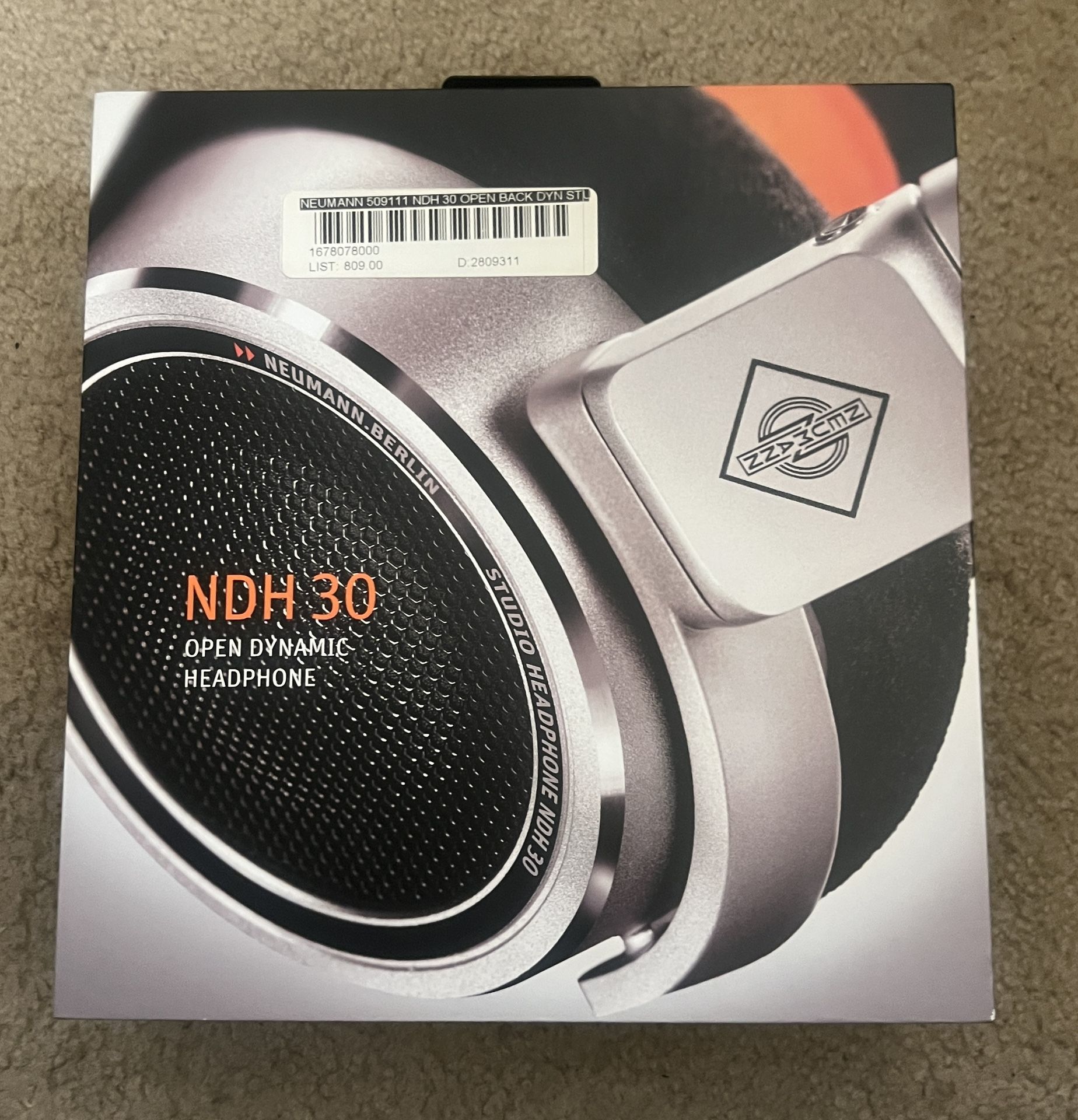 Neumann NDH 30 Open-Back Dynamic Studio Headphones