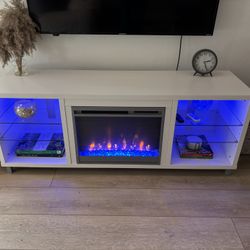 Electric Fireplace TV Stand