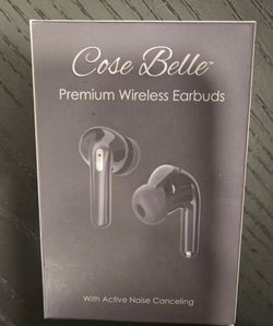 Premium wireless noise canceling earbuds