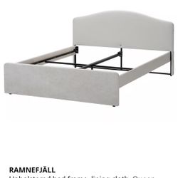 Bed Frame & Itβs Slatted bed & Two upholstered bed storage box,