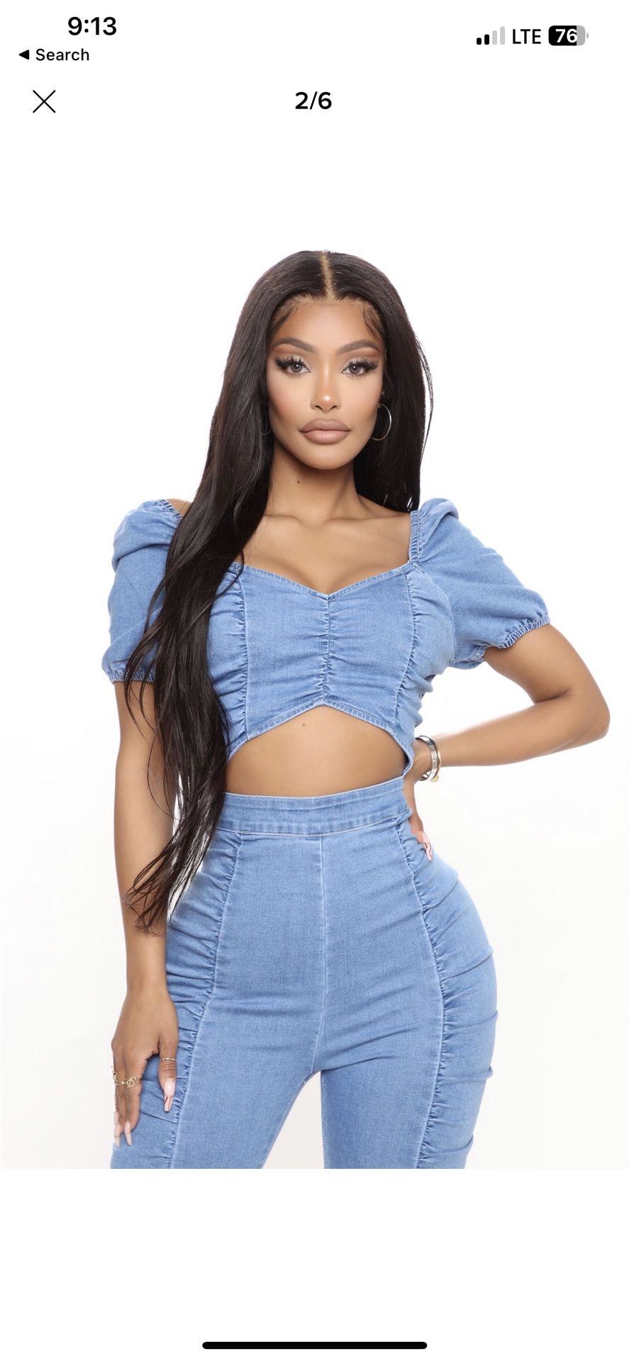 Denim Bodysuit