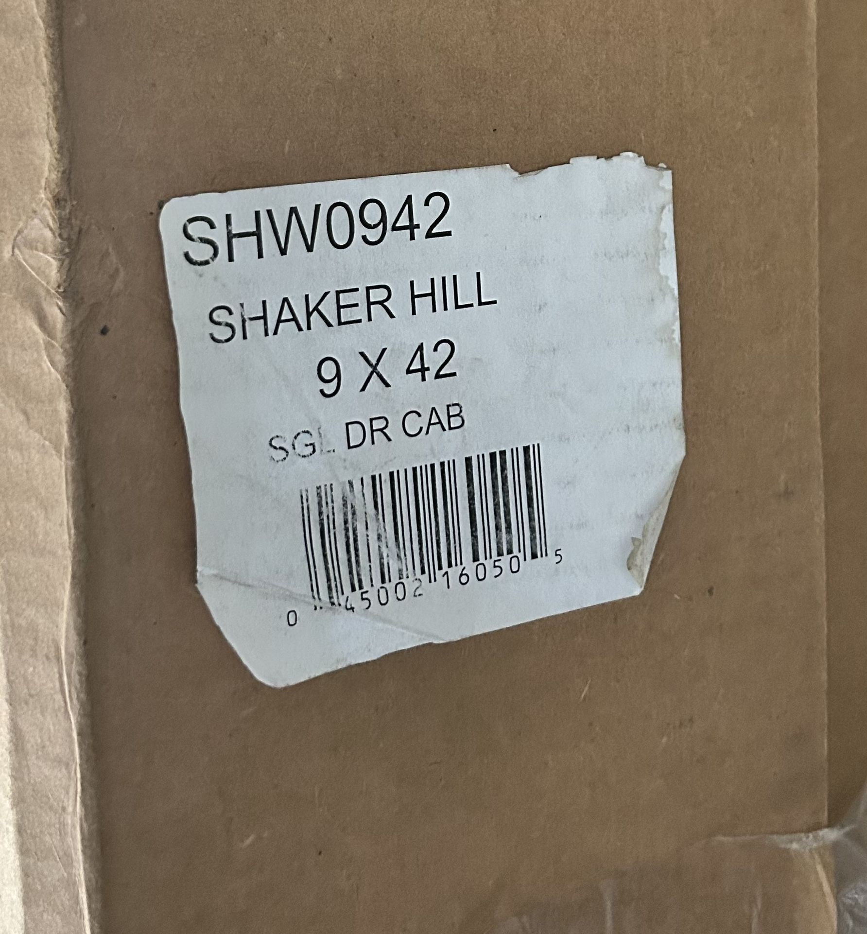Sunny Wood Products Shaker Hill SHW0942 42x9 in