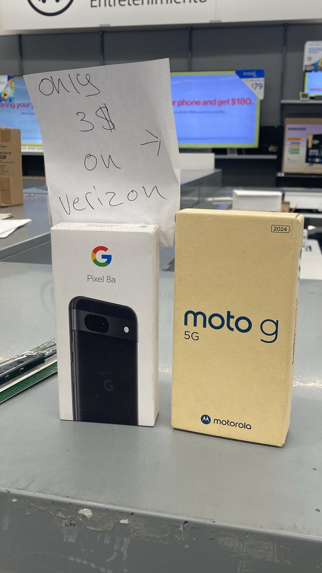 Brand New Moto G 5G And Brand New Pixel8