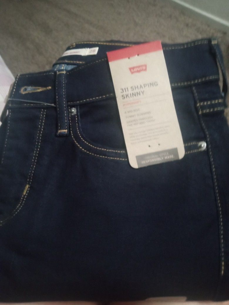 Levi 311 Shaping Skinny 6 Medium W28L30