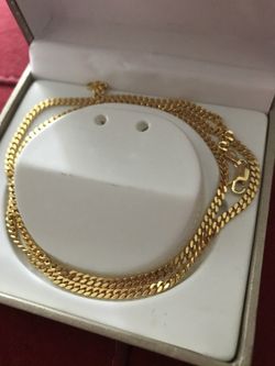 Gold 14k plated Italy style