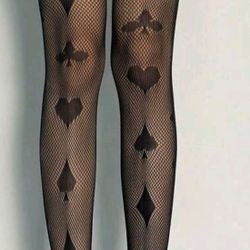 New Fishnet Waist High- With Cute Patterns