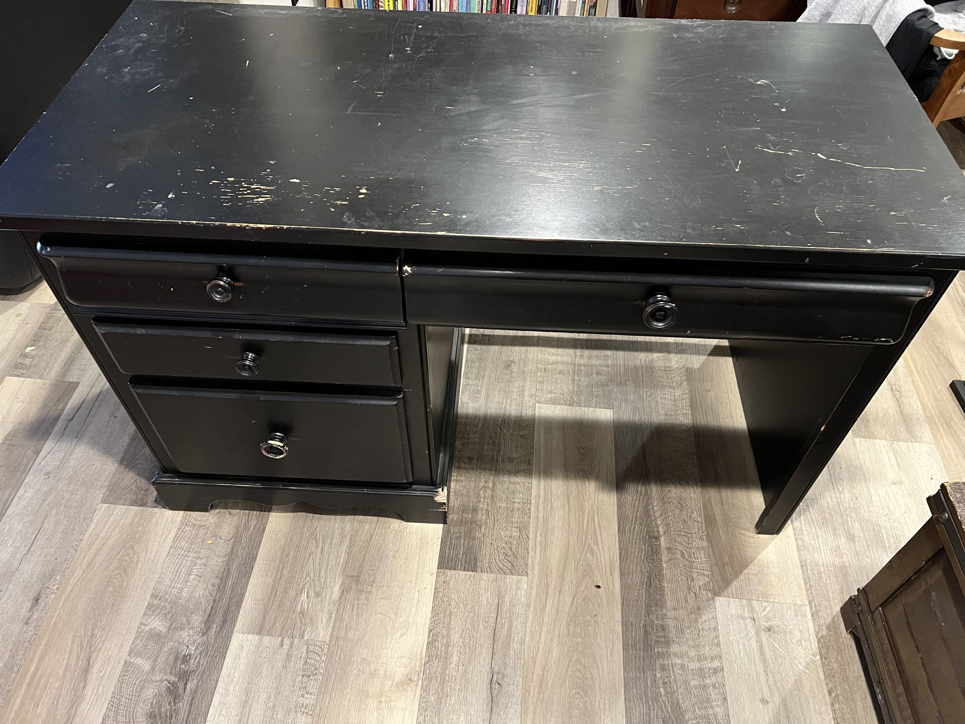 Black Antique Dresser