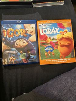 2 Kids Blu-ray Movies 