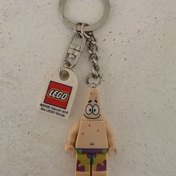 LEGO - SpongeBob SquarePants Patrick Star Minifigure Keychain Retired